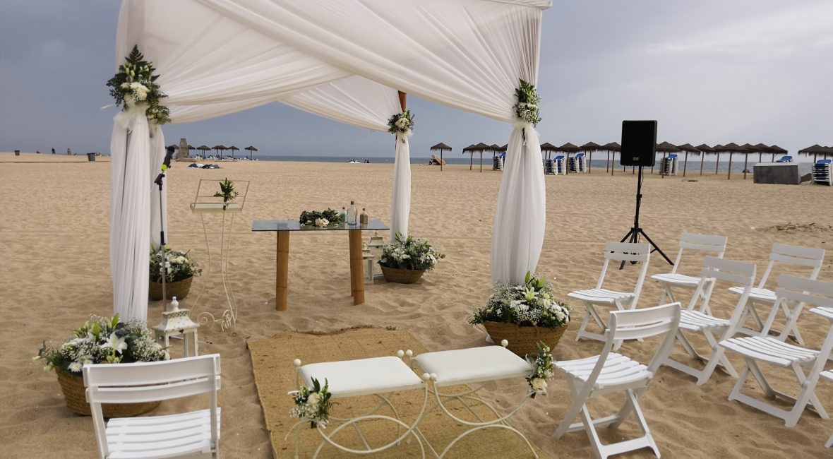 Oficiante bodas Hotel Meliá Atlanterra Zahara wedding celebrant Trauredner célébrant mariages Tarifa Cadiz